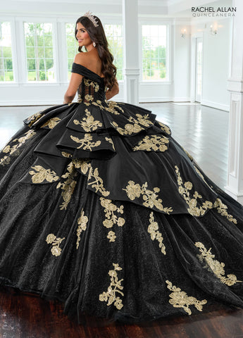 Schulterfreies Quinceanera-Kleid von Rachel Allan RQ2222