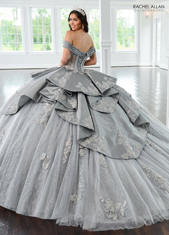 Schulterfreies Quinceanera-Kleid von Rachel Allan RQ2222