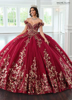Off Shoulder Quinceanera Dress by Rachel Allan RQ3145