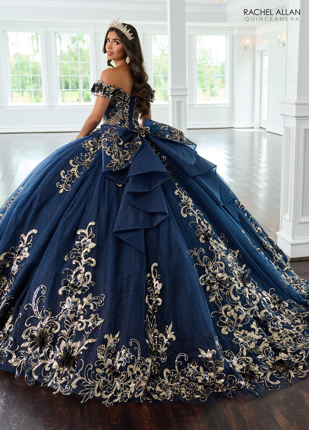 Off Shoulder Quinceanera Dress by Rachel Allan RQ3145