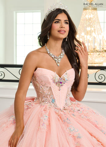 Schulterfreies Quinceanera-Kleid von Rachel Allan RQ3154