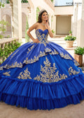 Charro trägerloses Quinceanera-Kleid von Rachel Allan RQ5010