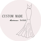 Lakshmigown V Neck Sleeveless Wedding Dresses For Women Beads A Line Ivory Lace Romantic Bride Boho Bridal Gown Customized