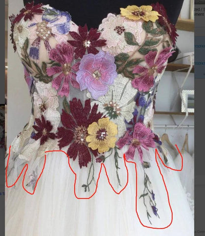 Vestido de noiva NumberSea TOP 2025 feito à medida 