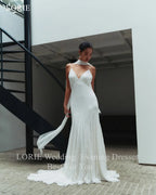 LORIE Exquisite A-Line Wedding Dress Sleeveless Corset Bride Prom Dresses  Chiffon Bridal Gown 2025 Customized