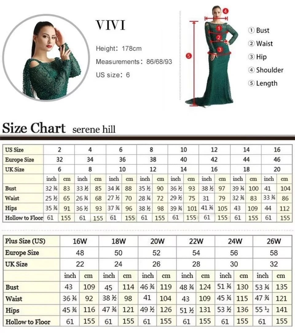 Serene Hill 2026 Off-Shoulder Fuchsia Beaded Evening Dress Elegant Wedding Party Gown for Women DLA73594 Customized