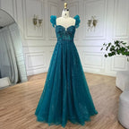 Serene Hill Purple Sleeveless A-Line Beaded Evening Prom Dresses 2025 Elegant Party Gowns for Women DLA72324 Customized rts
