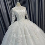 2026 Customized Ball Gown Wedding Dress Long Sleeves Plus Size Bridal Dresses Princess Wedding Gowns Vestidos De Novia Boda