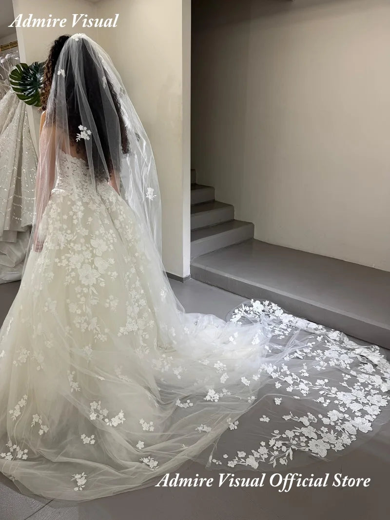 Newest Wedding Dress Mermaid  2 in 1  Lace Sweetheart Neckline Sleeveless With Detachable Train Customized  Vestidos De Novias