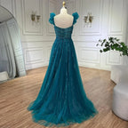 Serene Hill Purple Sleeveless A-Line Beaded Evening Prom Dresses 2025 Elegant Party Gowns for Women DLA72324 Customized rts