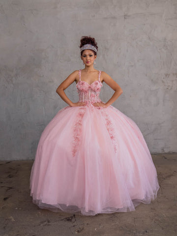 Ärmelloses Ballkleid mit Cape-Ärmeln von Calla SCL30006
