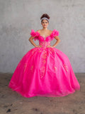 Schulterfreies Korsett-Ballkleid von Calla SCL30012