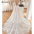 Lakshmigown Vinatge Off Shoulder Sweetheart Wedding Dress 2025 Wedding Party Dress Customized vestido para boda playa