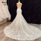 Lakshmigown Stylish Mermaid Wedding Dresses For Bride Off The Shoulder Court Train Made To Order Vestidos De Novia Customized
