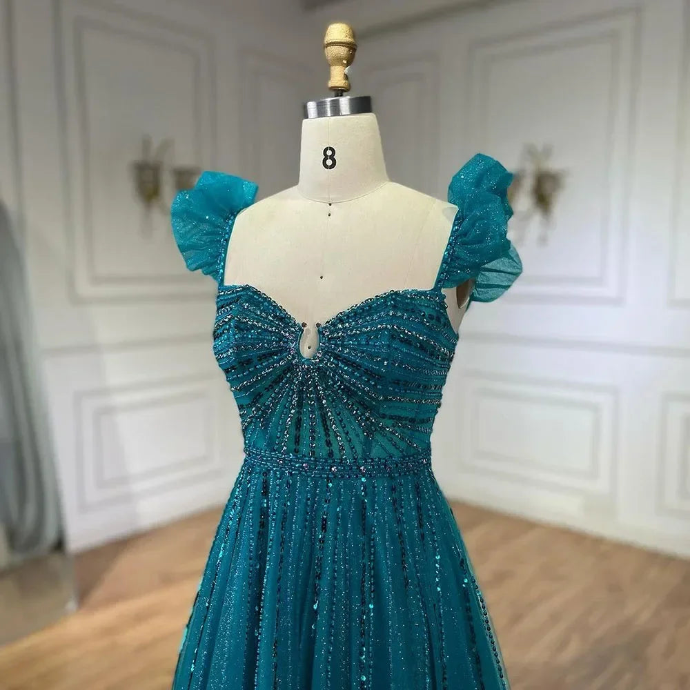 Serene Hill Purple Sleeveless A-Line Beaded Evening Prom Dresses 2025 Elegant Party Gowns for Women DLA72324 Customized rts
