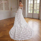 Long Sleeves Bridal Gowns Dress Customized Vintage Lace Mermaid Wedding Breathtaking Off Shoulder Vestido De Novia
