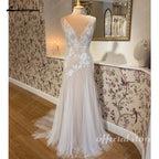 Lakshmigown Champagne Boho Dress Women Mermaid Beach Wedding Dresses Robe Mariee Sexy Bridal Wedding Gowns Customized