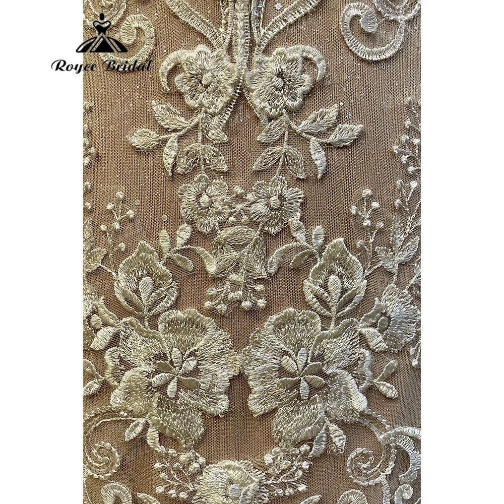 Vestido de noiva sexy de renda sereia/trompete para mulher, vestidos de noiva, alças finas, decote em coração, suknia slubna, luxo 2025