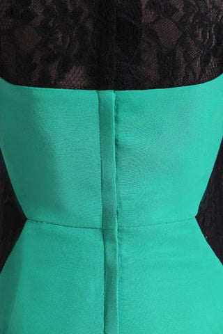Kleider für die Brautmutter, 3/4-Ärmel, Chiffon und Spitze