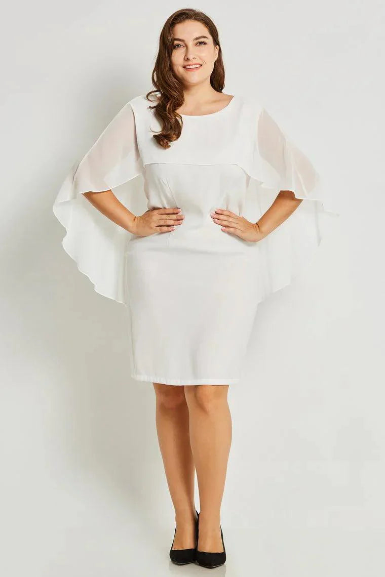 Mother Of The Bride Dresses Sheath Polyester  Knee Length