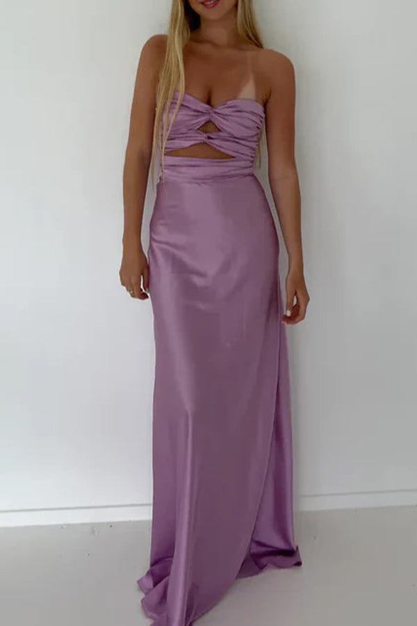 Sheath Strapless Tiffany Blue Long Prom Dress PSK573