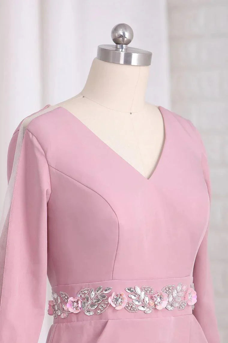 Mãe da noiva, decote em V, cetim, costas abertas, bainha com missangas