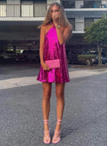 A-Linie Pailletten Homecoming-Kleid Partykleid Y2330