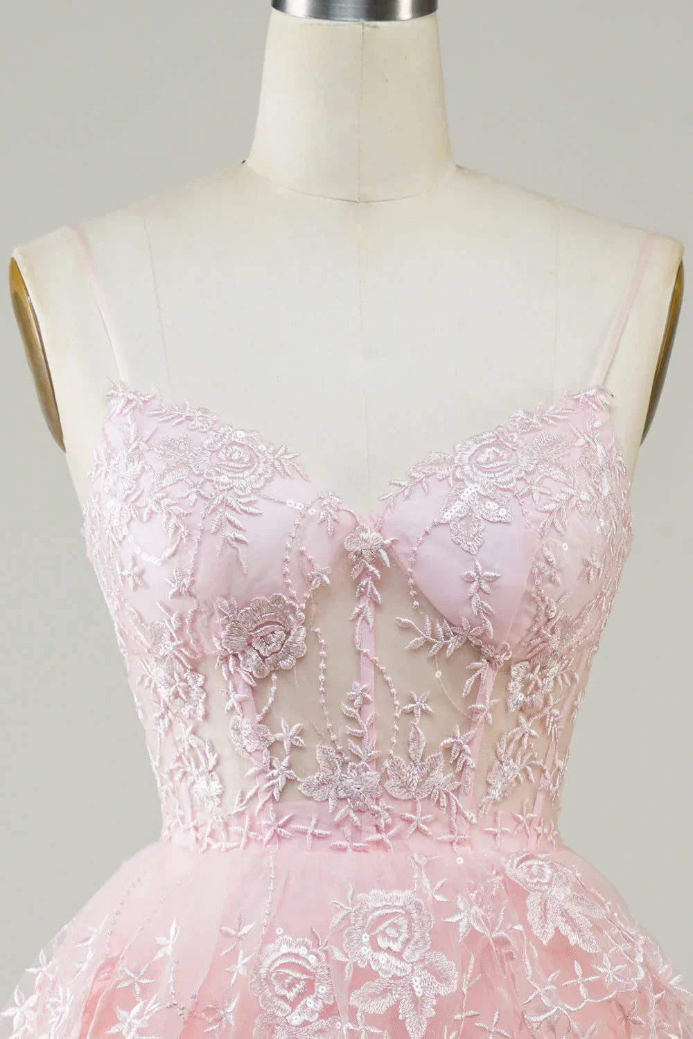 Niedliches Schwarzes A-Linien Funkelndes Pailletten Etagen Korsett Kurzes Homecoming Kleid