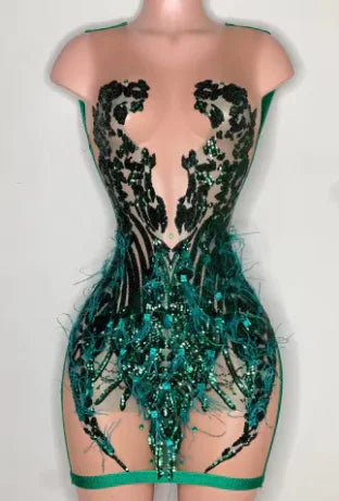 Sexy Schwarzes Homecoming-Kleid 23. Geburtstag Outfit Kleid Für Schwarze Mädchen Y2233