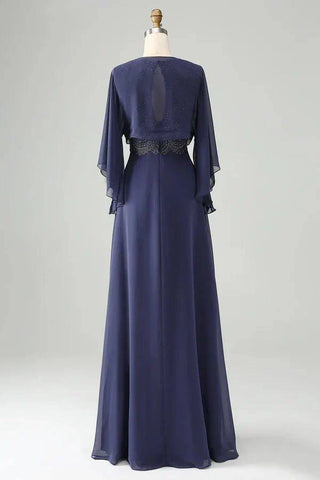 NumberSea A Line Beaded With Shawl Mother Of Bride Dress