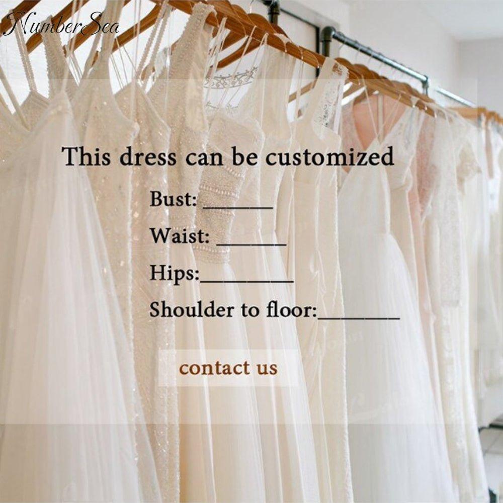 A Line Boho Wedding Dress with V Neck Lace Appliqued Spaghetti Straps Sweep elegant