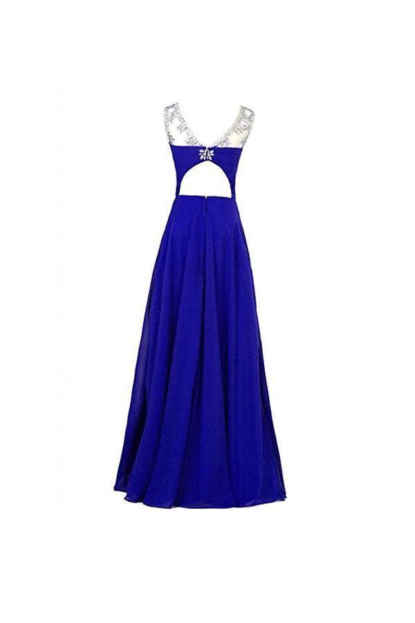 A-line Chiffon  Bridesmaid Evening Party Prom Ball Gown
