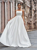 Vestidos de noiva estilo princesa com alças finas e folhos, sem mangas, cauda longa/escova