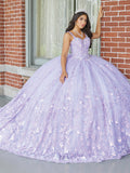 Applique Senza Maniche Abito da Quinceañera di House of Wu 26050
