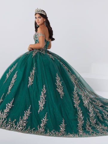 Quinceanera-Kleid mit Applikation und Herzausschnitt von Fiesta Gowns 56466
