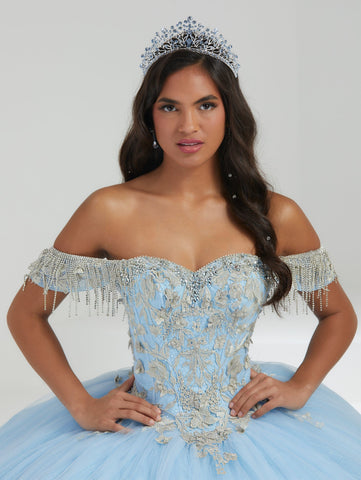 Quinceanera-Kleid mit Applikation und Herzausschnitt von House of Wu 26056