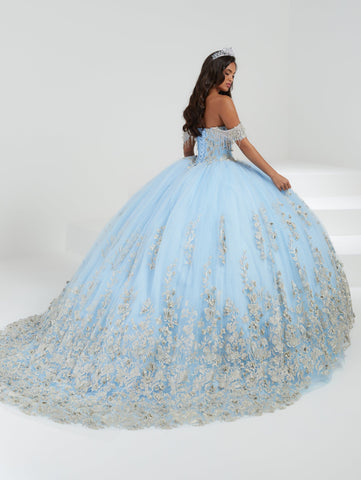 Quinceanera-Kleid mit Applikation und Herzausschnitt von House of Wu 26056