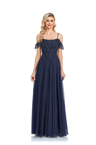 Ankunft Sparkly A Line Off The Shoulder Kleider für die Brautmutter mit Perlen