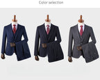Striped suit men's suit business formal groomsman's suit wedding suit groom's suit jacket men's short drama suit