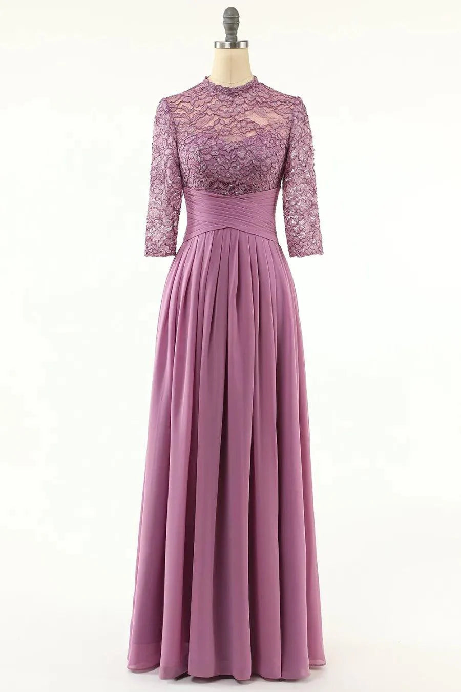 Mother Of the Bride Dress Chiffon Long with Lace
