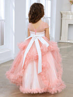 NumberSea - Ball - Gown/Princess Tulle Floor - length Flower Girl Dress