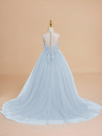 NumberSea - Ball - Gown/Princess Tulle Sweep Train Flower Girl Dress
