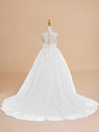 NumberSea - Ball - Gown/Princess Tulle Sweep Train Flower Girl Dress