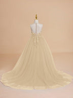 NumberSea - Ball - Gown/Princess Tulle Sweep Train Flower Girl Dress