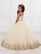 Beaded High-Neck Quinceanera Dress by House of Wu 26881