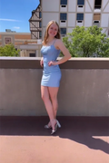 Schönes himmelblaues Spaghettiträger-Trägerloses Homecoming-Kleid
