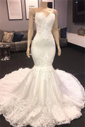 Schönes trägerloses s-Mermaid-Hochzeitsbrautkleid Neu im Sortiment
