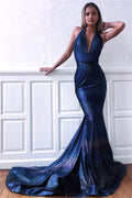 Meilleure Robe de Bal Longue Dos Nœud Ruban Sirène