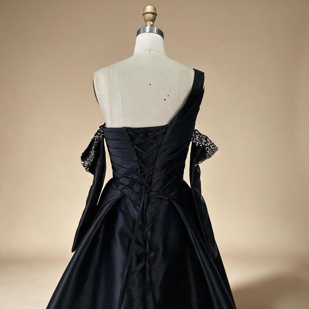 Elegant Dubai Sage Green Mermaid Evening Dress with Cape Sleeves Beaded Formal Gown Customized DLA72160A | Nightbubo