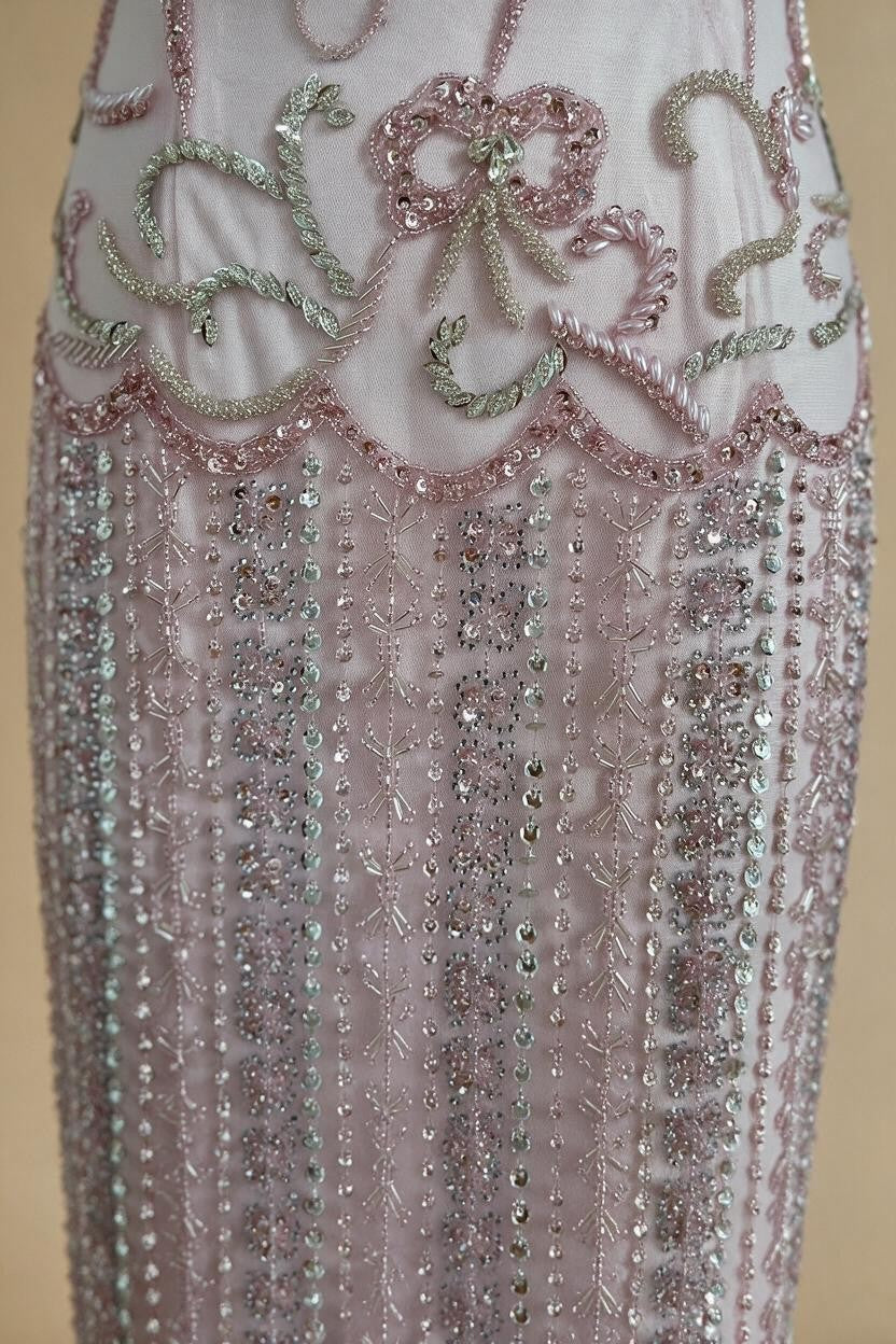 Pink Mermaid Beaded Evening Gowns 2026 Arabic Elegant Wedding Party Dresses DLA73550 Customized | Nightbubo